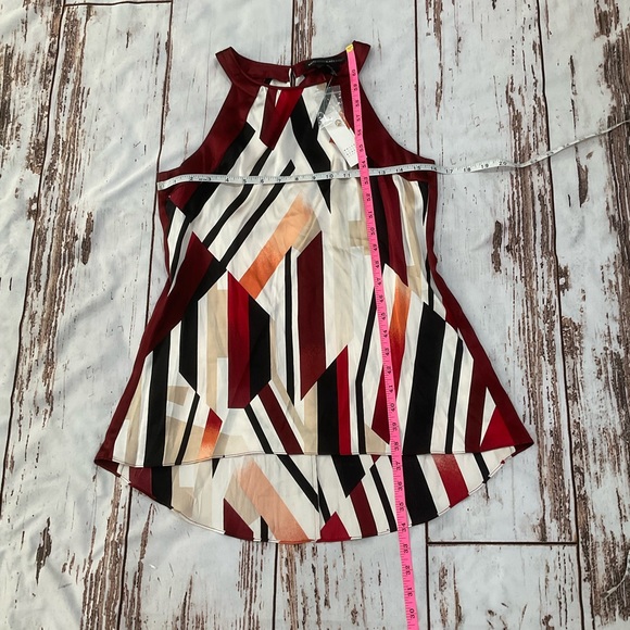 NWT WHITE HOUSE BLACK MARKET SILK TOP - Picture 2 of 8